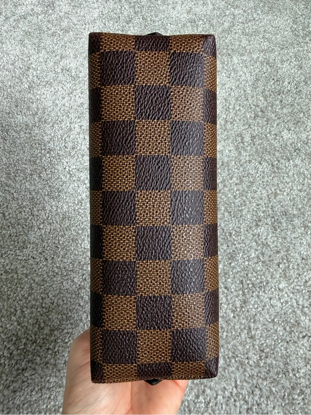 Louis Vuitton Damier Ebene Cosmetic Pouch PM N47516